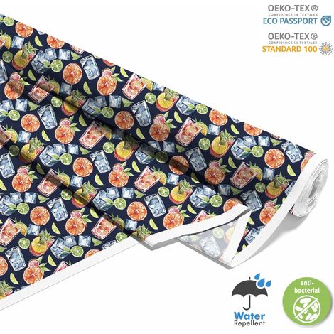TESSUTI DECORATIVI PER ESTERNI OXFORD - Motivo Cocktail DX8406 (1/5)