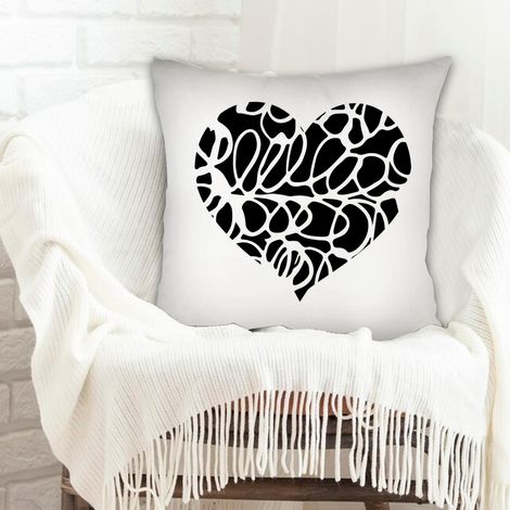 Housses de coussin en polyester résistante  léger pour la Saint-Valentin, mariage, anniversaire, Noël, l'Action de grâce (1/5)