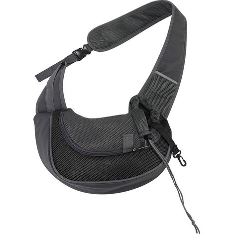 Sac de transport pour animaux de compagnie, sac à bandoulière pour chat et chien (1/2)