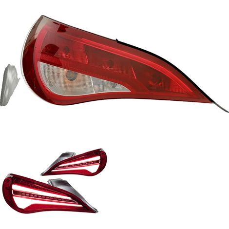 Feu arrière AKD pour Mercedes-Benz CLA200, technologie LED, installation facile (1/2)