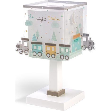 Lampe de chevet ou de table enfant train, 63531N, G4 - LED 4 W - Ampoule incluse (1/5)
