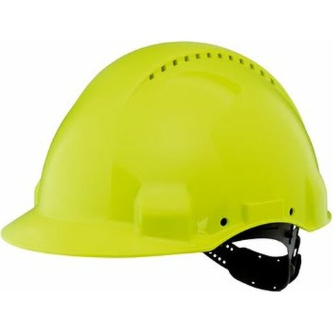 Casque de travail de protection Ardon, vert fluo