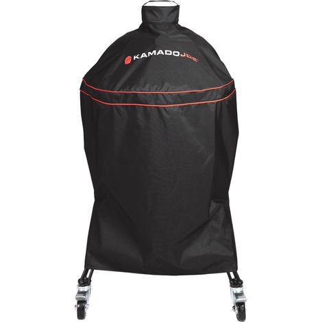 Kamado Joe® Classico Joe Barbecue Carbone Griglia Copertina in Nero (1/4)