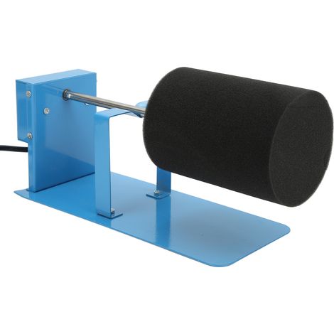 Verstellbarer, leiser und stabiler Schaumstoffspatel aus blauer Aluminiumlegierung zur Zubereitung von eierschalenförmigen Förmchen. Kompatibel mit europäischen 220-V-Steckern. (1/5)