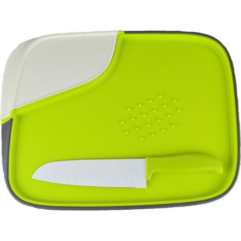 Planche à découper panneau de coupe tri double face fruits cuisine aliments Plastique (1/5)