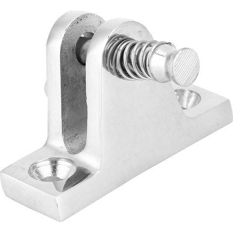 Lot de 2 charnières de pont de bateau en acier inoxydable 316, 55 x 18 mm, quincaillerie marine