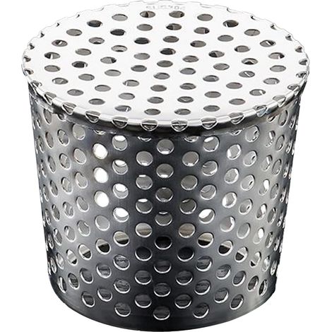 Gutter Toad, Gutter Protection Stainless Steel Downspout Filter Protection Against Leaves and Gutters to Help Keep Drain Clear Stops Blockage Leaves (1/5)