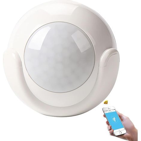 Détecteur de mouvement PIR WIFI,compatible avec Alexa & Google Home (1/4)