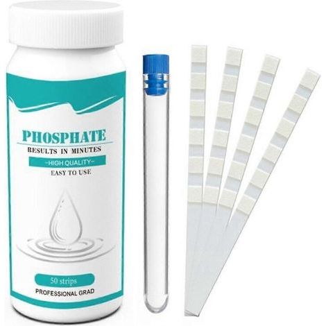 Bandelettes de détection de phosphate pour analyse d'eau de piscine (1/3)