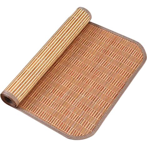 Tapis rafraîchissant pour poussette d'été, coussin en bambou, housse de matelas de siège, accessoire de protection pour siège enfant (1/5)