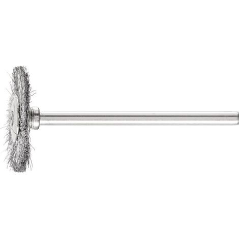 Mini cepillo redondo RBU 2202/3 ST 0.10 D22xl2xL6 mm acero PFERD (Paquete de 10)