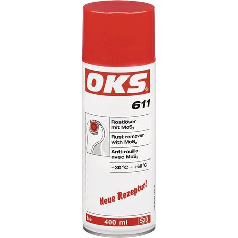 Eliminador de óxido con MoS² OKS 611 Lata de spray de 400 ml OKS (Por 12)