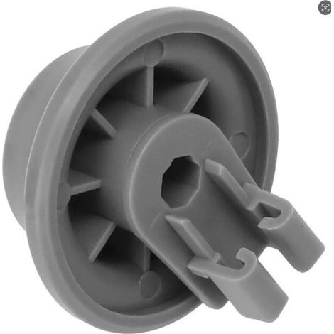 Rollen und Achsen für Bosch/Siemens/Nef/Beko Geschirrspüler, ein Set mit 8 Original-Ersatzteilen. (1/4)