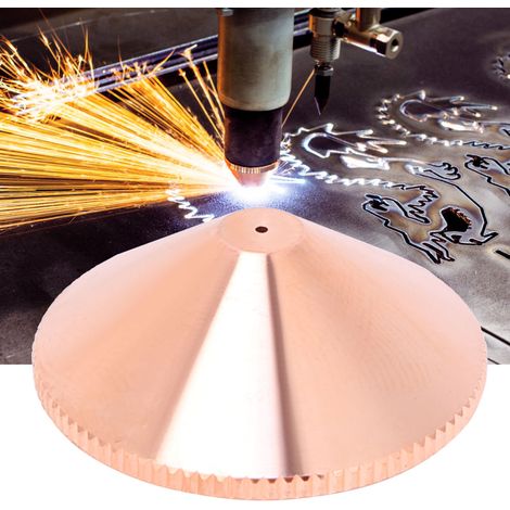 Buse laser monocouche en laiton (1 pièce) pour machine de découpe laser CO2/fibre (0,8/1,0/1,2/1,4/1,5 mm, 0,8 mm) (1/5)