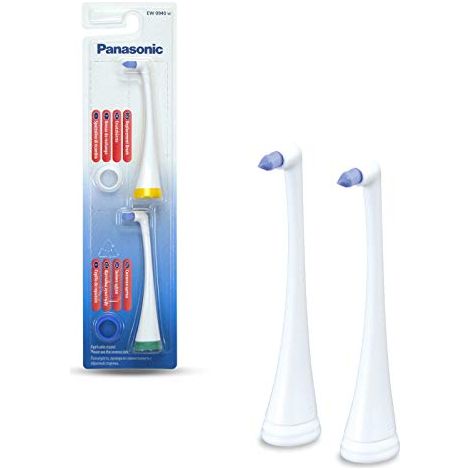 Panasonic EW0940W830 Testine per spazzolino da denti elettrico 2 pz. Bianco