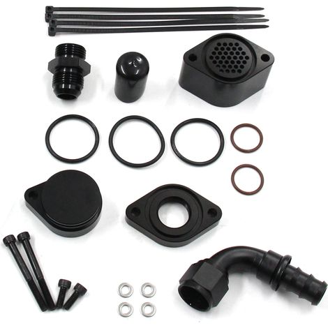 Direct sales of 6.7L power stroke CCV PCV conversion engine ventilation kit (1/4)