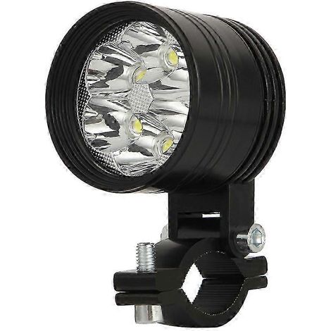 Phares avant LED pour moto, lampe auxiliaire, accessoires moto 12 V, 24 V, 36 V, projecteurs universels (1/4)