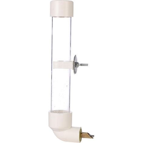 Von oben befüllbare, tropffreie Wasserflasche für Käfige, Vögel, Chinchillas, Igel und Rennmäuse. (1/4)