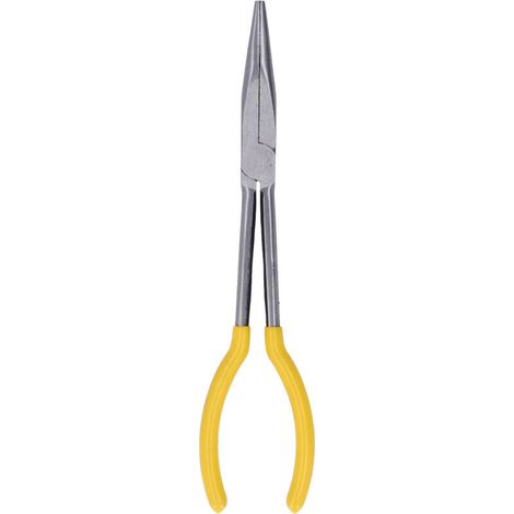 ViaGasaFamido Ensembles de Pinces à Nez à Longues Aiguilles, 45 Festières à Long Nez en Acier pour les Travaux d'artisanat et de Réparation, Pince de Fil de 28 Cm pour les Fils de Flexion, de (1/5)