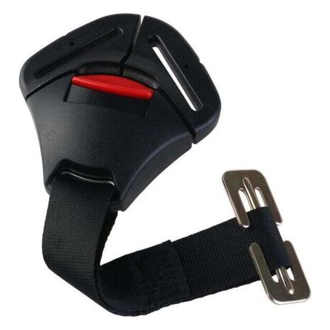 Boucle de sécurité pour siège de voiture, boucle de verrouillage fixe avec clip pour ceinture de sécurité, harnais pour bébés, tout-petits et enfants (1/5)