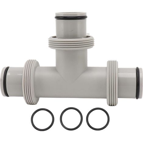 Vanne à piston fendue pour tuyau de piscine 2 en 1 en forme de T, de remplacement pour l'entretien du système de filtration et de la pompe de piscine (1/5)