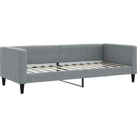 Maison Exclusive - Letto da Giorno Grigio Chiaro 80x200 cm in Tessuto (1/5)