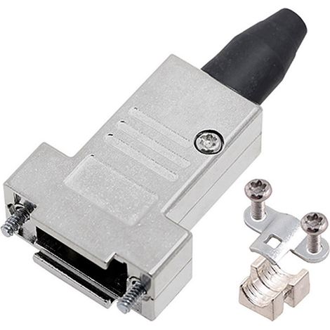 encitech DTSL09-RG-SJS-M3-T-K 6560-5217-31 D-SUB Gehäuse Polzahl: 9 Zinkdruckguss 180 ° Metall 1 St.