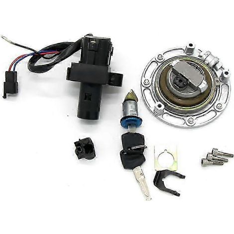Juego de cerradura de llave para tapa de gasolina con interruptor de encendido para Honda CB400 92-98 CB1 89-91 SZRH AF