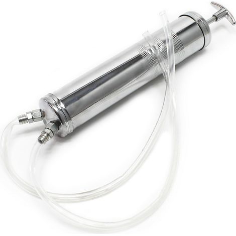 Pompa di scarico dell'olio da 50 cl con tubo da 50 cm pompa di aspirazione per auto fai da te per uso in officina 160002797