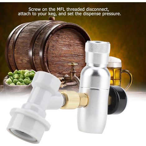 Kit de régulateur de CO2 16 g pour brassage amateur, mini manomètre de décompression (1/5)
