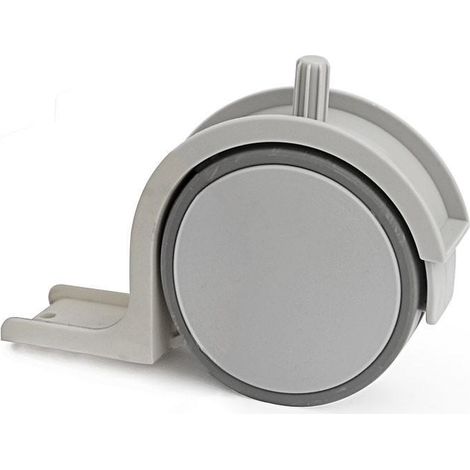 rueda nido toscana gris sp35 sin freno para embutir. sin freno. (1/2)
