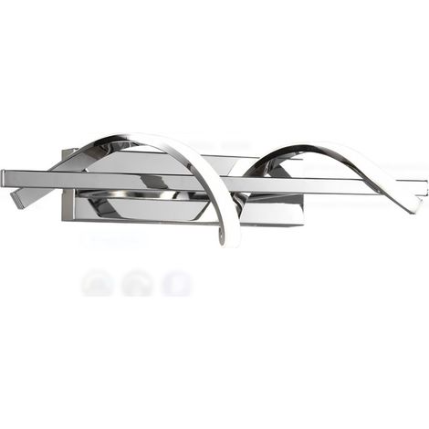 APPLIQUE LED ISABEL 8,5W 46CM 4000K CROMATA. (1/5)