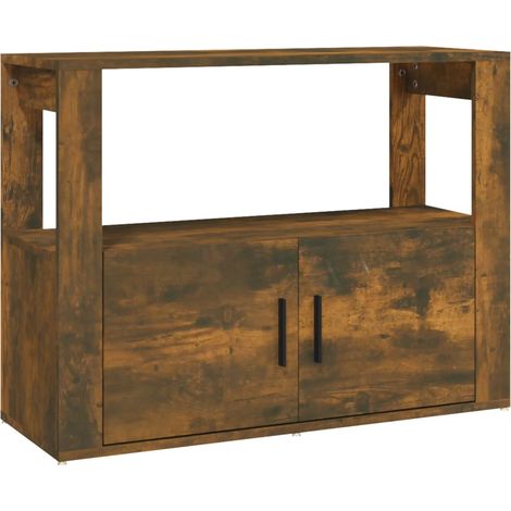 Credenza cassettiera cassettiera mobile contenitore organizer cucina soggiorno soggiorno 80 x 30 x 60 cm derivati del legno marrone 020031105