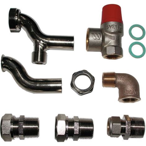 accessoire de transition Wolf 8600417 pour installation encastrée / en surface, pour Junkers ZR 18 / 24-2, 3, 4