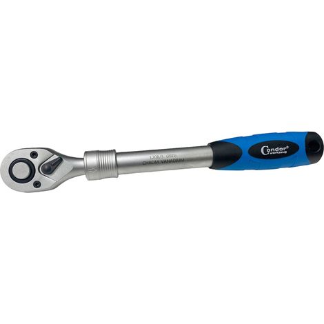 CRICCHETTO TELESCOPICO REVERSIBILE 1/2 300-440mm CONDOR (1/2)