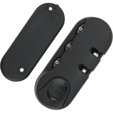 Serrure Pour Valise Serrure à Bagages, Alliage de Zinc à 3 Chiffres, Serrure de sécurité par Mot de Passe pour Valise pour Voyage et Valises (1/5)