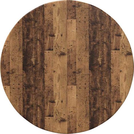Maison Exclusive - Piano del tavolo Legno vecchio Ø 50 x 1,5 cm Legno multistrato (1/5)