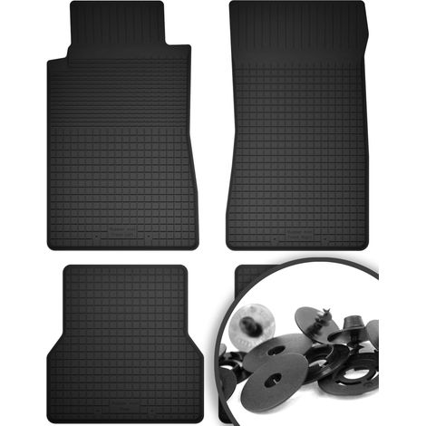 Alfombrillas de goma + topes para: Mercedes W207 Coupé Clase E (2009-)