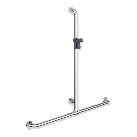 HEWI 801.35.43054 DUHA avec plaque frontale, bride mobile, hauteur d'installation 92 (1/3)