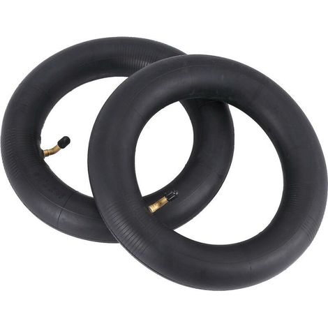 Chambre à air pour scooter électrique 10x2.5, épaisse et gonflable, lot de 2 pièces, compatible pneus de trottinette électrique, fixation standard (1/4)
