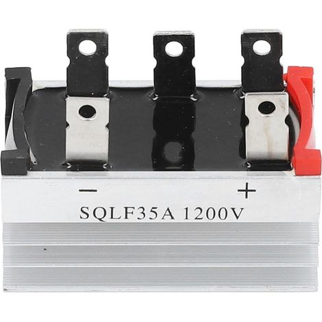 Pont de redressement triphasé 35A 1200V avec dissipateur thermique pour générateurs (1/5)