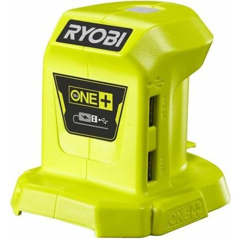 Ryobi R18USB-0 Cargador USB Verde Compatible 18V One+