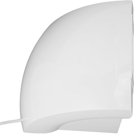 Séchoir à mains 1200W à capteur infrarouge séchage express 10s fort flux d'air air chaud pour toilettes magasin hôtel prise UE 220V (1/5)