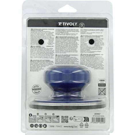 Tivoly • Platorello autobloccante D125mm Asse 8 mm Stabiflex (1/2)