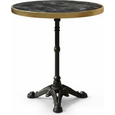 Table de restaurant ECLIPSE diamètre 60 cm avec le pied OPERA 3