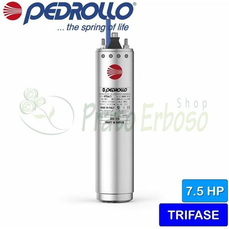 4PS/7.5 - Motor encapsulado 4" 7.5 HP trifásico