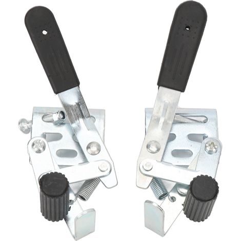 1 paire de fixations latérales professionnelles en acier pour frein à main de fauteuil roulant, accessoires pour fauteuil roulant