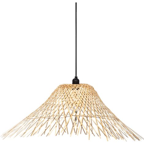 Lampada a sospensione in bambù moxa d76cm - Atmosphera créateur d'intérieur (1/3)