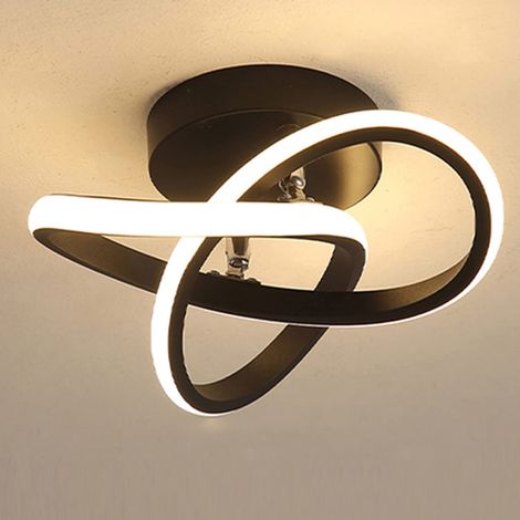 Plafonnier LED moderne minimaliste sans ampoule – luminaire décoratif pour couloir, salon, balcon, entrée et escalier