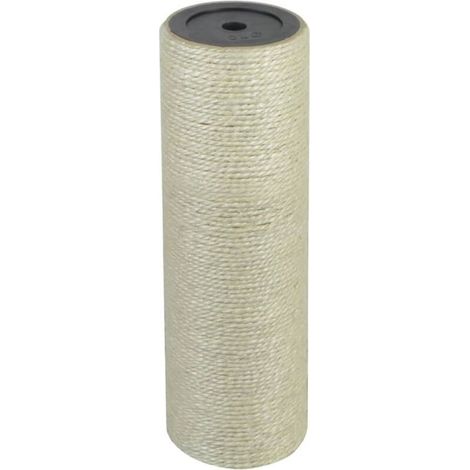 Griffoir pour chats 8 x 25 cm 10 mm Beige vidaXL - Griffoir pour chats 8 x 25 cm 10 mm Beige vidaXL (1/2)